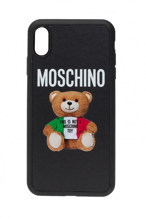 Moschino Branded iPhone Xs Max case